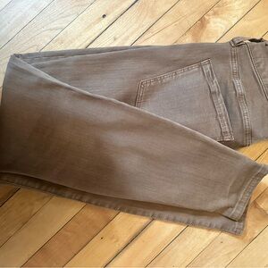 Liverpool Los Angeles Abby Ankle Skinny Jeans Brown Bay Size 4/27